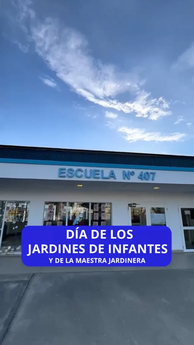 En este Día de los Jardines de Infantes, queremos saludar con enorme cariño a todas las instituciones y personas que acompañan las primeras etapas de la infancia en nuestra ciudad.Hacemos una mención especial al Jardín 407, el primer jardín de infantes de Rada Tilly, que tenemos el orgullo de haber colaborado en la construcción de su sede propia, ratificando nuestro compromiso con el desarrollo de nuestra ciudad desde sus primeros años.Feliz Día de los Jardines de Infantes y de la Maestra Jardinera 🌱@educacionchubut