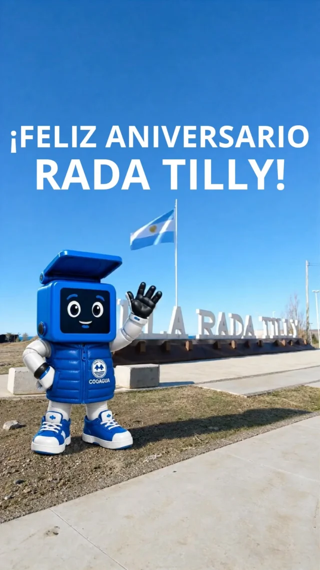 Desde la Av. Almirante Brown hasta el Centro de Jubilados, siempre caminando juntos 🌊✨¡Felices 78 años Rada Tilly! Siempre vamos a estar cuando nos necesites 💙